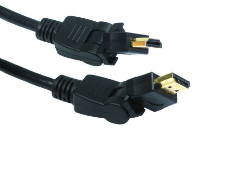 RS PRO, 2m Male HDMI to Male HDMI High Speed [0]; 229-9953