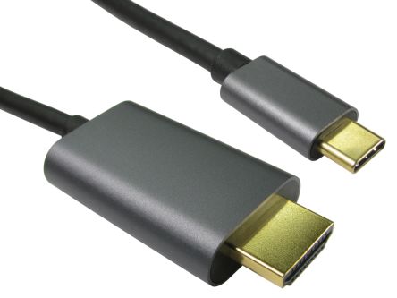 RS PRO , Male USB C to Male HDMI, 2m [0]; 229-9977