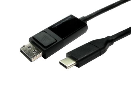 RS PRO Male DisplayPort to Male USB C  Cable, 1m [0]; 229-9979