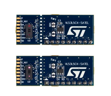 STMicroelectronics Breakout Boards for VL53L5CX Proximity Evaluation Board for VL53L5CX [VL53L5CX-SATEL]; 230-0106