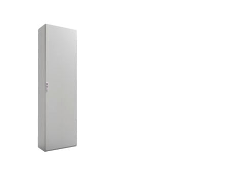 Rittal SE Series Sheet Steel Single-Door-Door Floor Standing Enclosure, Opaque Door, IP55, 2000 x 600 x 300mm [5821600]; 230-0450