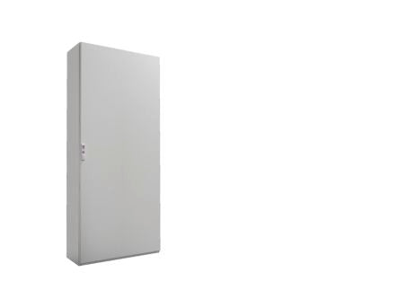 Rittal SE Series Sheet Steel Single-Door-Door Floor Standing Enclosure, Opaque Door, IP55, 1800 x 800 x 300mm [5822600]; 230-0451