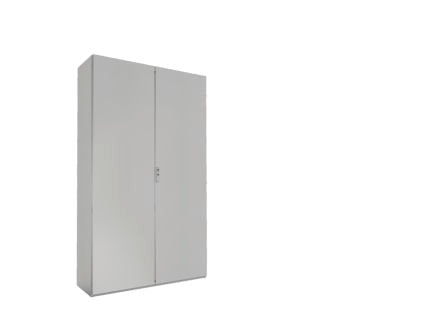 Rittal SE Series Sheet Steel Double-Door-Door Floor Standing Enclosure, Opaque Door, IP55, 2000 x 1200 x 500mm [5844600]; 230-0465