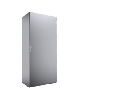 Rittal SE Series Stainless Steel Single-Door-Door Floor Standing Enclosure, Opaque Door, IP55, 1800 x 1000 x 400mm [5852600]; 230-0484