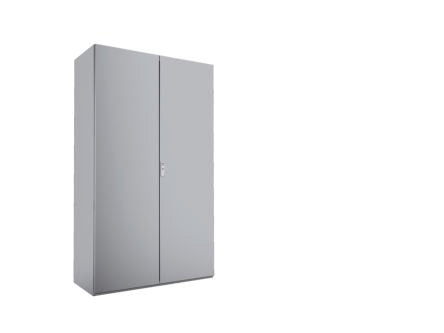 Rittal SE Series Stainless Steel Double-Door-Door Floor Standing Enclosure, Opaque Door, IP55, 2000 x 1200 x 500mm [5855600]; 230-0489
