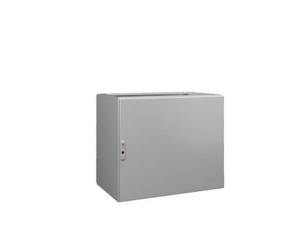 Rittal TP Series Sheet Steel Single-Door-Door Floor Standing Enclosure, Opaque Door, IP55, 675 x 800 x 500mm [6705600]; 230-0495