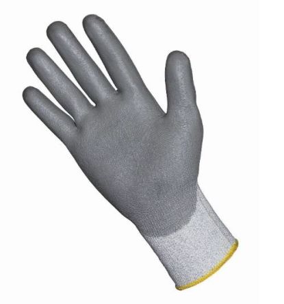 Liscombe Contact Cut D Yellow Fibres Cut Resistant Cut Resistant Gloves, Size 11, Polyurethane Coating [LN659-11]; 230-0622