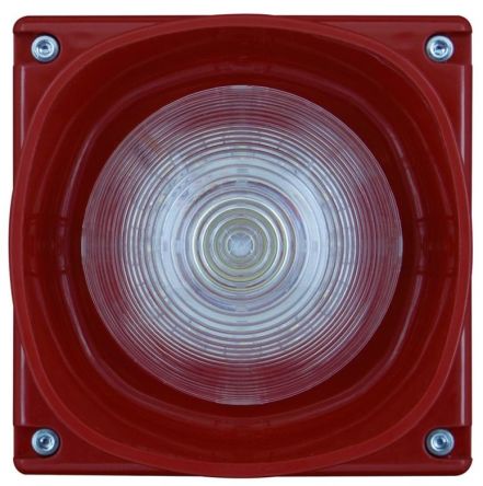 Eaton EF Series White Sounder Beacon VAD, 25.5 → 35 V dc, IP66, Wall Mount [EF009SBWP]; 230-0821