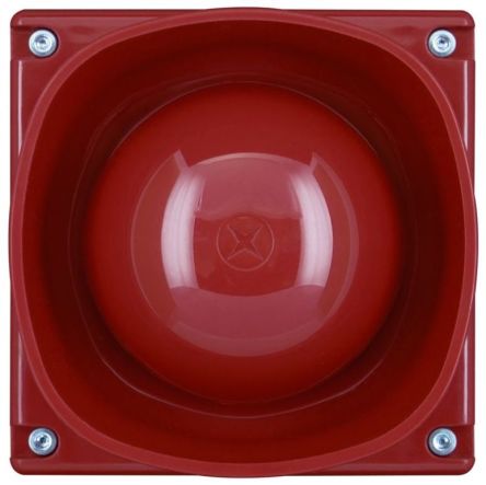 Eaton EF Series Sounder Beacon, 25.5 → 35 V dc, IP66, Wall Mount [EF009WP]; 230-0822