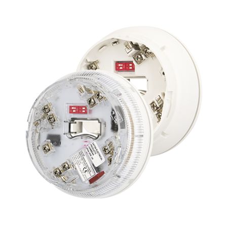 Eaton IP21 Rated White Sounder VAD Base for use with EN54 System [EF5021BWSB]; 230-0826