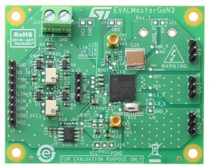 STMicroelectronics Demonstration Board for MASTERGAN3 Half-Bridge Driver for MASTERGAN3 for MASTERGAN3 [EVALMASTERGAN3]; 230-0849