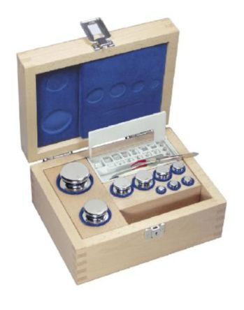 Kern 0.001 → 1000g Weighing Scale Check Weight Set With DKD Calibration [326-062+CAL]; 230-1108