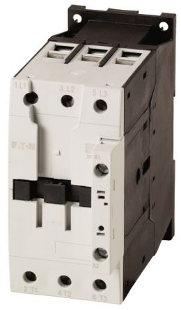 Eaton Contactor, 220 V Coil, 3-Pole, 72 A, 37 kW, NO [109193 DILM72(220V50HZ,240V60HZ)]; 230-1309