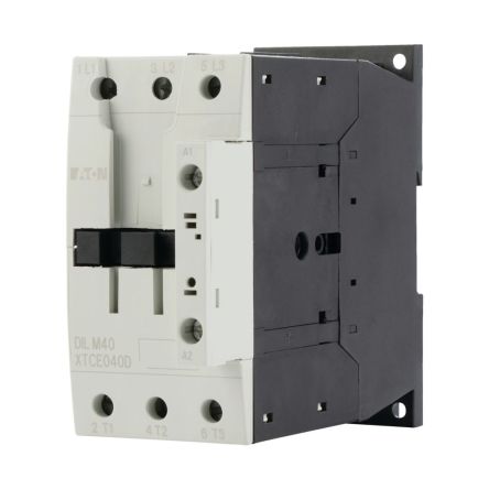 Eaton DILM Contactor, 24 V Coil, 3-Pole, 560 A, 18.5 kW, 1NO [277753 DILM40(24V50HZ)]; 230-1334