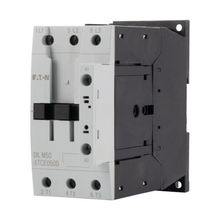 Eaton DILM Contactor, 24 V Coil, 3-Pole, 700 A, 22 kW, 1NO [277817 DILM50(24V50HZ)]; 230-1336