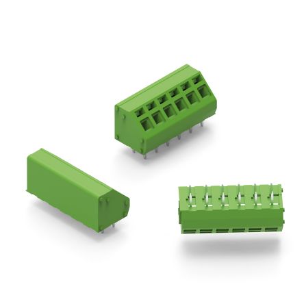 Wurth Elektronik WR-TBL Series PCB Terminal Block, 3-Contact, 5.08mm Pitch, Cable Mount, 1-Row [691408520003B]; 230-1990