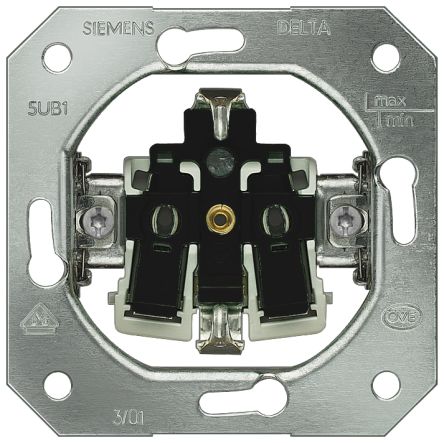 Siemens, DELTA IP20 Screw Socket Socket, Rated At 16A, 250 V [5UB1101]; 230-2170