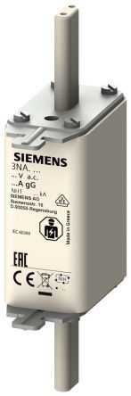 Siemens 40A Centred Tag Fuse, NH1, 500V [3NA3117]; 230-2939