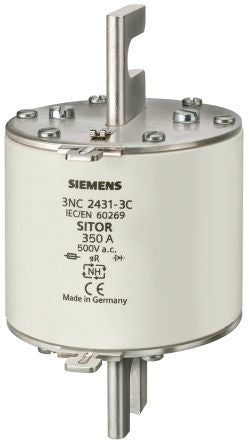 Siemens 400A Slotted Tag Fuse, NH3, 400V [3NC2432-3C]; 230-2969