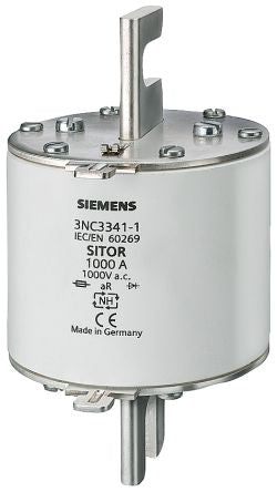 Siemens 500A Slotted Tag Fuse, NH3, 400V [3NC3434-1U]; 230-2974
