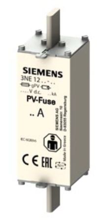 Siemens 200A Centred Tag Fuse, NH1XL, 1.5kV [3NE1225-5E]; 230-2993