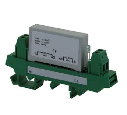 RS PRO Solid State Relay, 4 A Load, DIN Rail Mount, 60 V Load [0]; 230-3312
