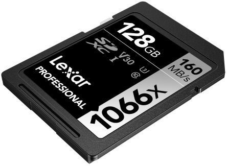 Lexar 128 GB SDXC SD Card, Class 10 [LSD1066128G-BNNNG]; 230-4410