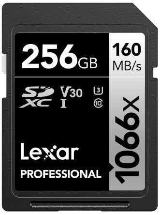 Lexar 256 GB SDXC SD Card, Class 10 [LSD1066256G-BNNNG]; 230-4412