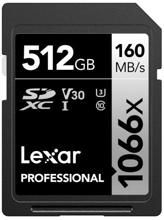 Lexar 512 GB SDXC SD Card, Class 10 [LSD1066512G-BNNNG]; 230-4413