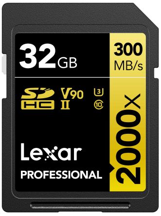 Lexar 32 GB SDHC SD Card, Class 10 [LSD2000032G-BNNNG]; 230-4414