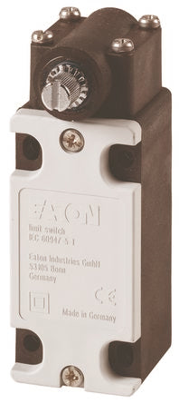 Eaton Roller Limit Switch, 1NC/1NO, IP65, Plastic Housing, 600V ac Max, 10A Max [075661  AT4/11-S/I/RX]; 230-4434