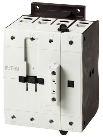 Eaton DILM Contactor, 400 V Coil, 4-Pole, 125 A, 63 kW [109905 DILMP125(RAC240)]; 230-4444