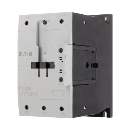 Eaton DILM DILM Contactor, 24/27 V dc Coil, 3-Pole, 80 A, 37 kW [239416 DILM80(RDC24)]; 230-4472