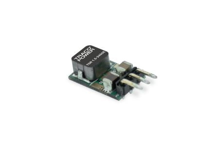 TRACOPOWER TSR 1.5 Non-Isolated DC-DC Converter, 3.3V dc/ 1.5A Output, 7 → 36 V dc Input, PCB, +85°C Max Temp [TSR 1.5-2433E]; 230-4753