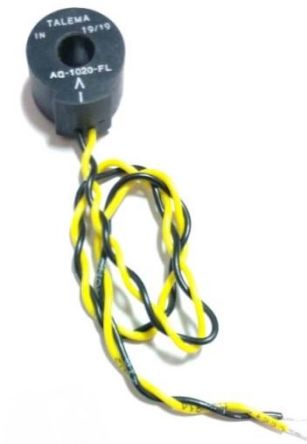 Nuvotem Talema AQ Series Through Hole Mounted Current Transformer, 20A Input, 1000:1A, 7mm Bore, 600 V [AQ-1020-FL]; 230-4784