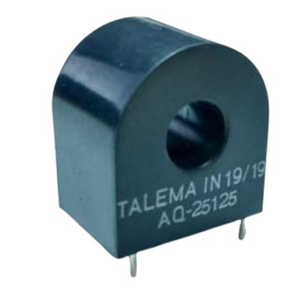 Nuvotem Talema AQ Series Through Hole Mounted Current Transformer, 125A Input, 2500:1, 9mm Bore, 600 V [AQ-25125]; 230-4787