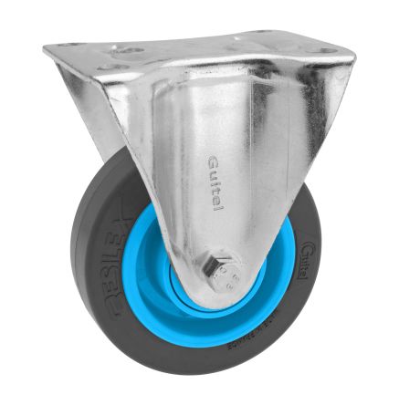 Guitel Hervieu Fixed Castor Wheel, 200kg Capacity, 100mm Wheel [373542]; 230-4833