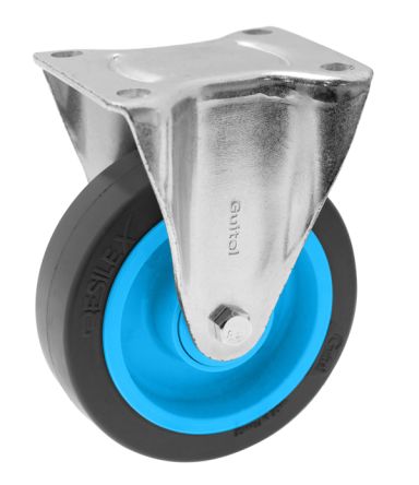 Guitel Hervieu Fixed Castor Wheel, 250kg Capacity, 125mm Wheel [373552]; 230-4834