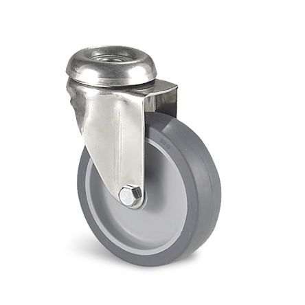Guitel Hervieu Swivel Castor Wheel, 60kg Capacity, 75mm Wheel [JP2OA075-325L]; 230-4847