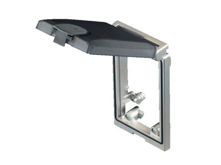 Rittal SZ Series Polycarbonate Mounting Frame For Use With Interfaces And Sockets [2482300]; 230-4868
