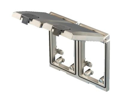 Rittal SZ Series Polycarbonate Mounting Frame For Use With Interfaces And Sockets [2482330]; 230-4872