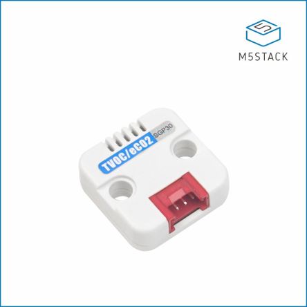 M5Stack TVOC/eCO2 Gas Unit Gas Sensor Gas Sensor Board for SGP30 M5 Core, M5StickC, M5StickV [U088]; 230-5144