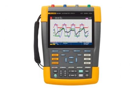 Fluke 190-502-III-S ScopeMeter III Series, 500MHz Portable Oscilloscope, 2 Analogue Channels [FLUKE-190-502-III-S]; 230-5656