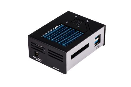 KKSB Case for Odroid XU4Q, Black, White [110236]; 230-6168