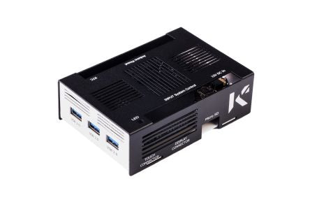 KKSB Case for LattePanda Alpha and LattePanda Delta, Black, White [7350001160467]; 230-6172