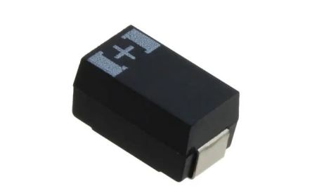 Panasonic 330μF Tantalum Capacitor 4V dc, TPF Series [4TPF330M9L]; 230-6301