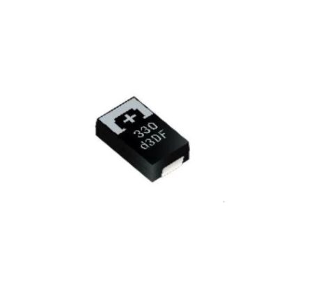 Panasonic 470μF Tantalum Capacitor 6.3V dc, TPF Series [6TPF470MFH]; 230-6347