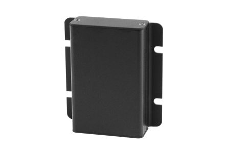 Hammond 1455F Series Aluminium Enclosure, Flanged, 121 x 54 x 23mm [1455CF1201]; 230-6356