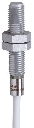 ifm electronic Inductive Threaded Barrel Proximity Sensor, M8, 2 mm Detection, PNP/NPN NO, 10 → 36 V dc [IER204]; 230-7710