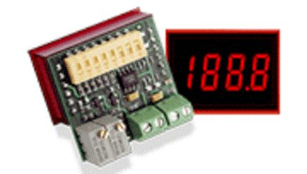 Murata LED Process Meter for DC Powered, 32mm x 35.1mm [DMS-20PC-0/5-24RL-C]; 230-7914